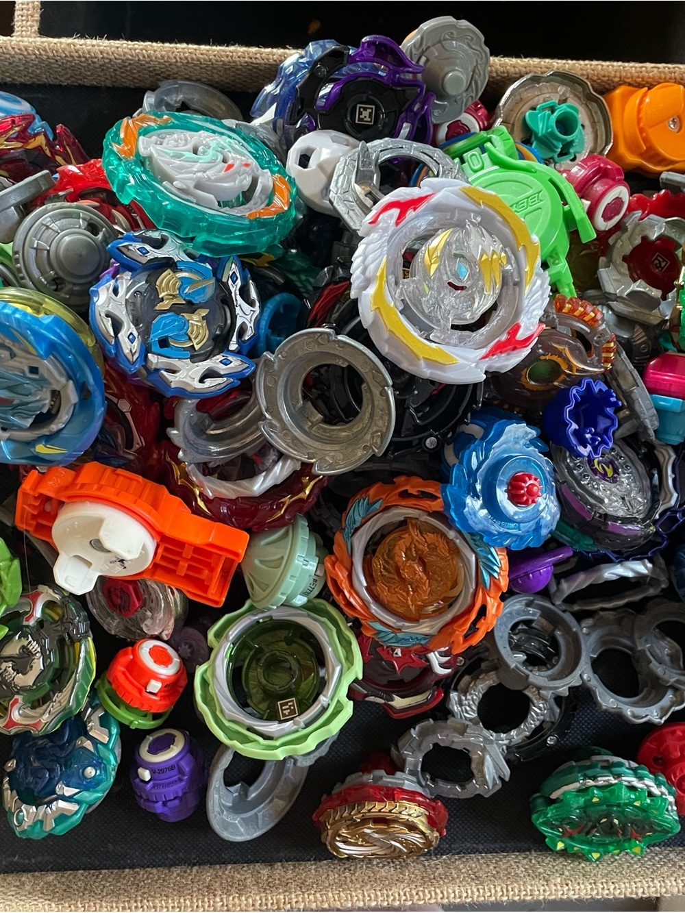Beyblades lot- over 200pcs